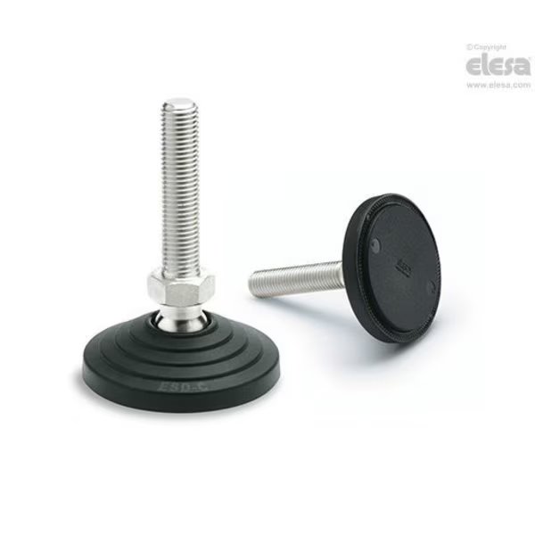 Levelling feet, LV.A-70-14-SST-M10x68-ESD-C, Elesa, Mfr#: LV.A-SST-ESD-C